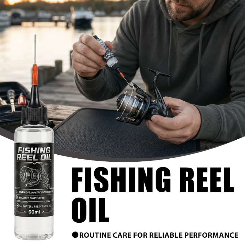 Fly Reel - Olio Lubrificante per Mulinelli da Pesca,