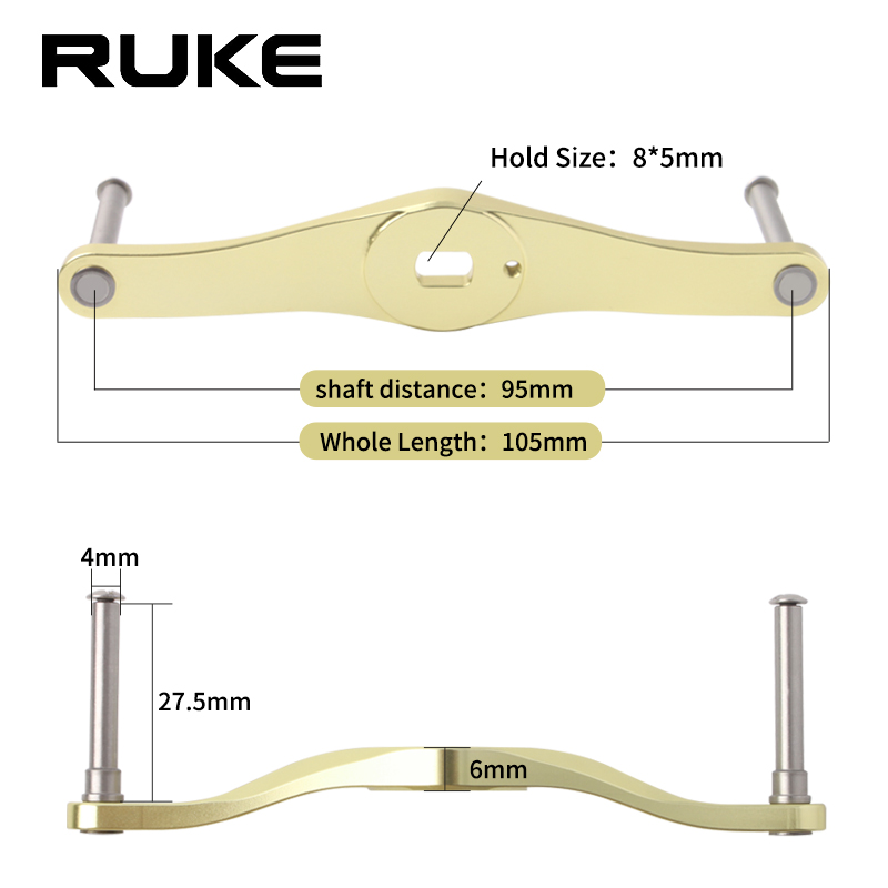 RUKE 1pc mulinello da pesca ma - Reel Spare Spool recensione e prezzo